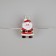 Garland “thread” 2 m dews with nozzles “clothespins with Santa Claus”, IP20, silver thread, 20 LED, glow warm white, AAX2