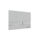 Berges Novum F3 control button for hidden installation systems, gloss/chromium