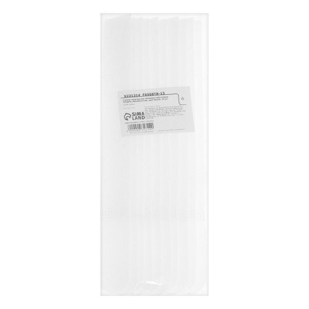 Velcro screed for wires nylon 180x20x1.5 mm tundra, white color, 10 pcs.-9