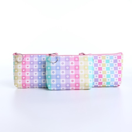 Monetnik's wallet with a zipper, color mix-1