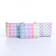 Monetnik's wallet with a zipper, color mix