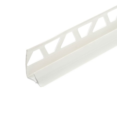 The internal layout for tiles is 7-8mm 2.5m "Ideal" white