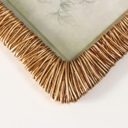 Photo frame Polystone 13x18 cm "Golden vines" 1.5x17.5x22.5 cm-2