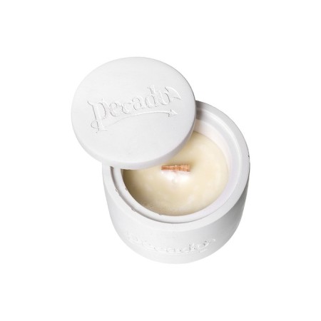 Aromatic candle Recado, Magnolia & Peonies, round with a lid-2