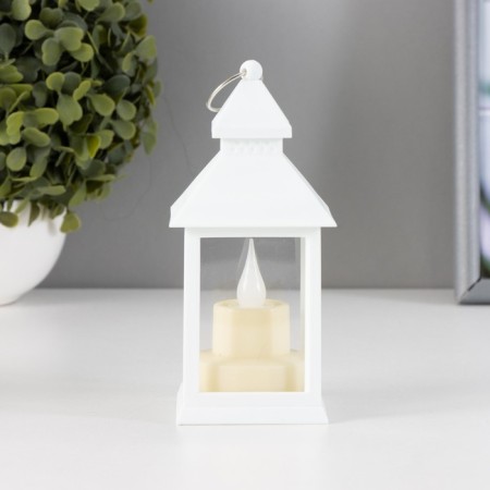 Spinker "Candle in the flashlight" LED 1W battery AG13 white 6.4x6.4x14cm Risalux