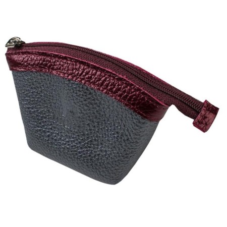 Monetnik with a zipper, the color is gray