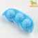 Dog toy "peas", tpr, massage, 12 x 3.5 x 5 cm, blue