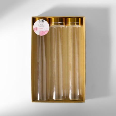 Jars for storing beads, d = 3 × 15 cm, 3 pcs-4