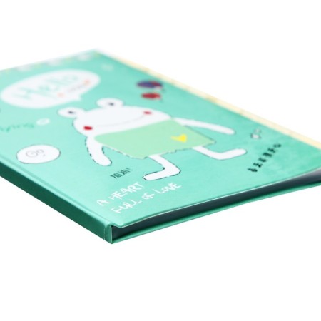 Notebook Gift Book on the castle, A6+, 48 sheets, line "Funny animals", mix-6