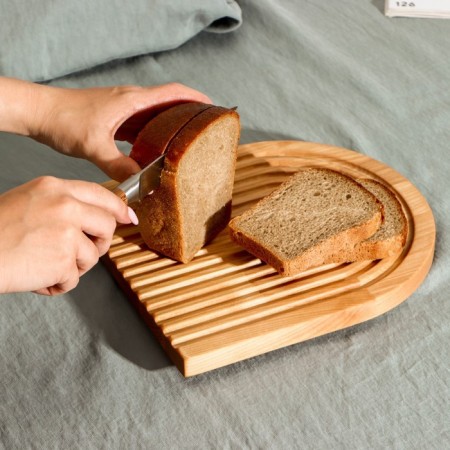 Defense board for feeding and serving ADELICA, 25 × 22 × 1.8 cm, birch-5
