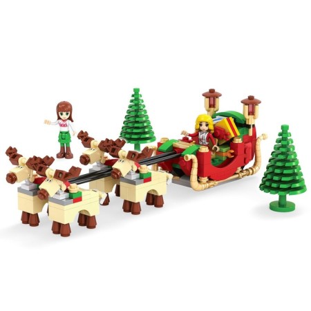 Designer New Year "Sani Santa", 228 details, in a package