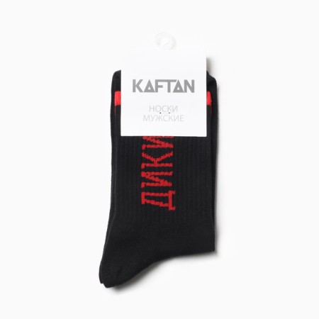 Male socks "Wild" p. 41-44 (27-29 cm), black-2