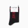 Male socks "Wild" p. 41-44 (27-29 cm), black