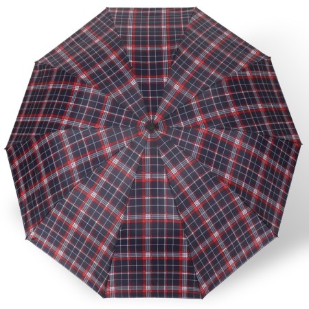 Mechanical “Cage” umbrella, 4 additions, 10 spokes, r = 55 cm, color mix-6