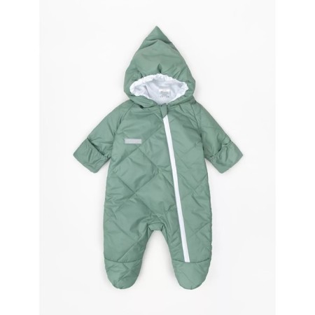 Combineson Children's demi -season quilted amrobaby elf, height 80 cm, mint color-14