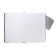Leduced Diary, 205x150 mm 168 sheets, leatherette, block 70 g/m2, lies, magnetic refuge, gray