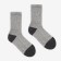 Women's socks from Mongolian wool, gray color, size 25 (37-39)