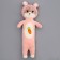 Soft toy "cat" in a bunny costume, 90 cm