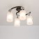Ceiling chandelier Citilux "Sierra" CL119241, 41x30x18.5 cm, 4x75W, E27, Black Color Black
