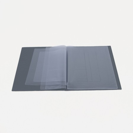 Document folder, 1 set, burgundy color-2
