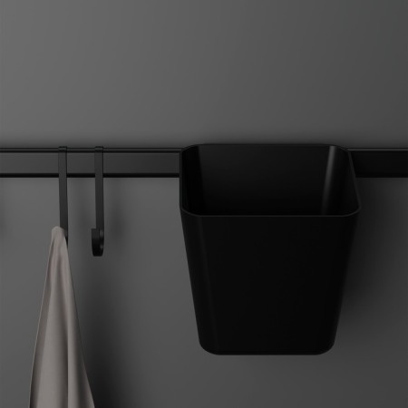 Railing system for the kitchen for 7 subjects of the share, 60.5 cm, black color-5