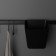 Railing system for the kitchen for 7 subjects of the share, 60.5 cm, black color