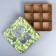 Gift box, confectionery packaging "February 23", 18 x 18 x 5 cm
