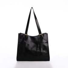 Bag Female Tout with zipper, black color