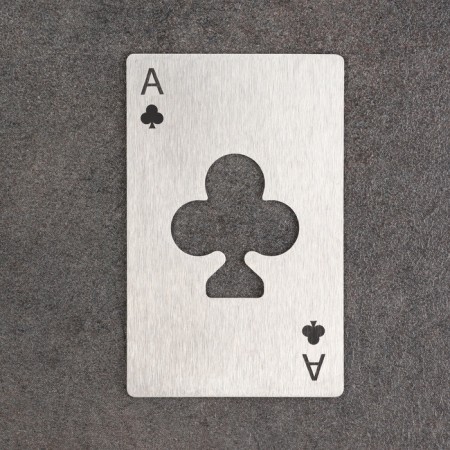 Open card "Ace Bross" Edc, 8.5 x 5.5 cm-2