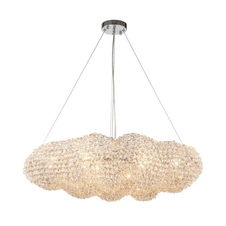 Suspended Indigo lamp, 12037/11p Chrome. 11x40W, E14, 460x800x1090 mm