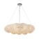Suspended Indigo lamp, 12037/11p Chrome. 11x40W, E14, 460x800x1090 mm