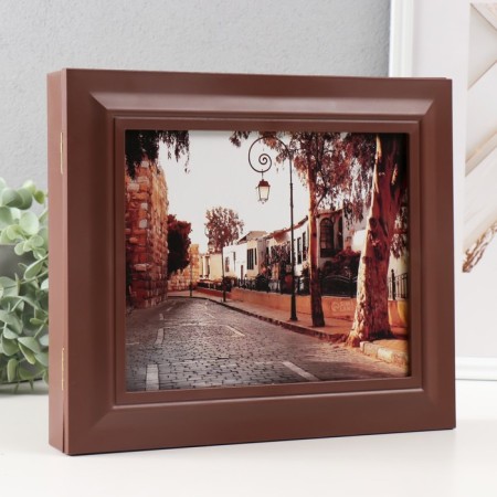 Klyno closed "street" 26.5x31.5 cm nut-1