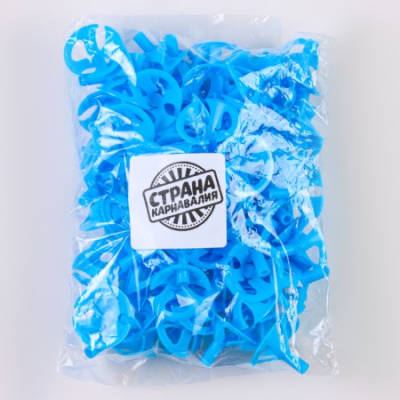 Holder-capture for balls, d = 5 mm, blue color, set of 100 pcs.-4