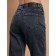 Women's jeans with a high landing CONTE Elegant Mom Fit, size m, color Washed Grey