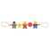 Stretching to a stroller/crib "little men", 3 toys, crumb me