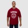 Male Harvard T -shirt, Bordeaux Color, One Size size