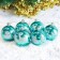 Set of balls plastic D-6 cm, 6 pcs "Proud deer"