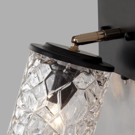 Jackice lamp, 1x60W E14, black color, gold-1