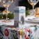 LED figure "Silver Lantern with cats" 5 × 12 × 5 cm, plastic, batteries AG13x3, glow warm white