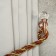 The hook for the curtains "tundra" ks007, one -rod, color copper