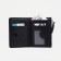Women's wallet on a magnet, black color