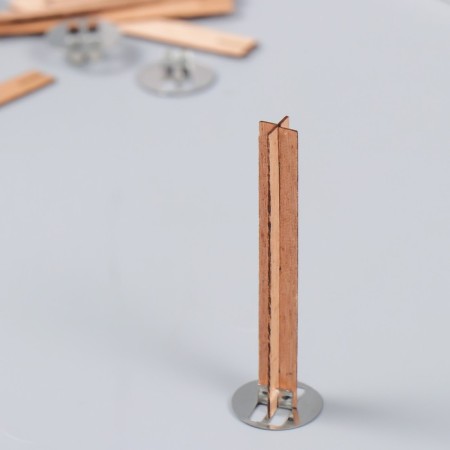 Wick with the holder double for a candle tree 1x8 cm