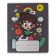 Notebook 12 sheets large cage "Funny kids", a beam coated cardboard, block 65g/m2, 5v mix