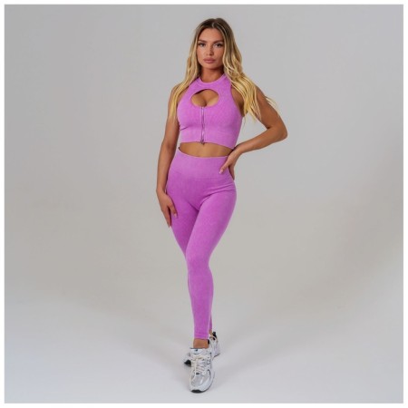 Sports legins, size S, pink color-8
