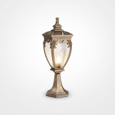 Landscape lamp Outdoor O414FL-01GB, 1x60W, 15x48.5x48.5 cm, e27, black color with gold