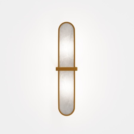 Bra Maytoni Mod099WL-02G, E14, 2x40 W, 125x115x550 mm, brass-4