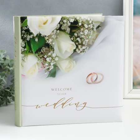 Photo album traditional on 30 sheets 29x29 cm wedding