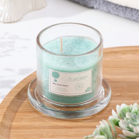 Aromatic candle in the Dome Bank, Rose-3