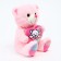 Soft toy "Bear", 25 cm, color mix