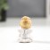 Polystone souvenir "Angel-girl in a blue sundress" mix 5.2x3.5x3.5 cm